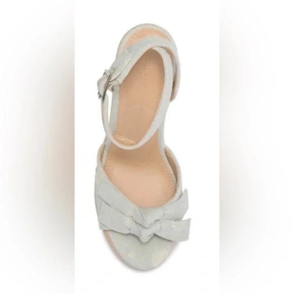 KENDALL & KYLIE LIGHT BLUE WEDGES! 9- NWTIB - Picture 5 of 11